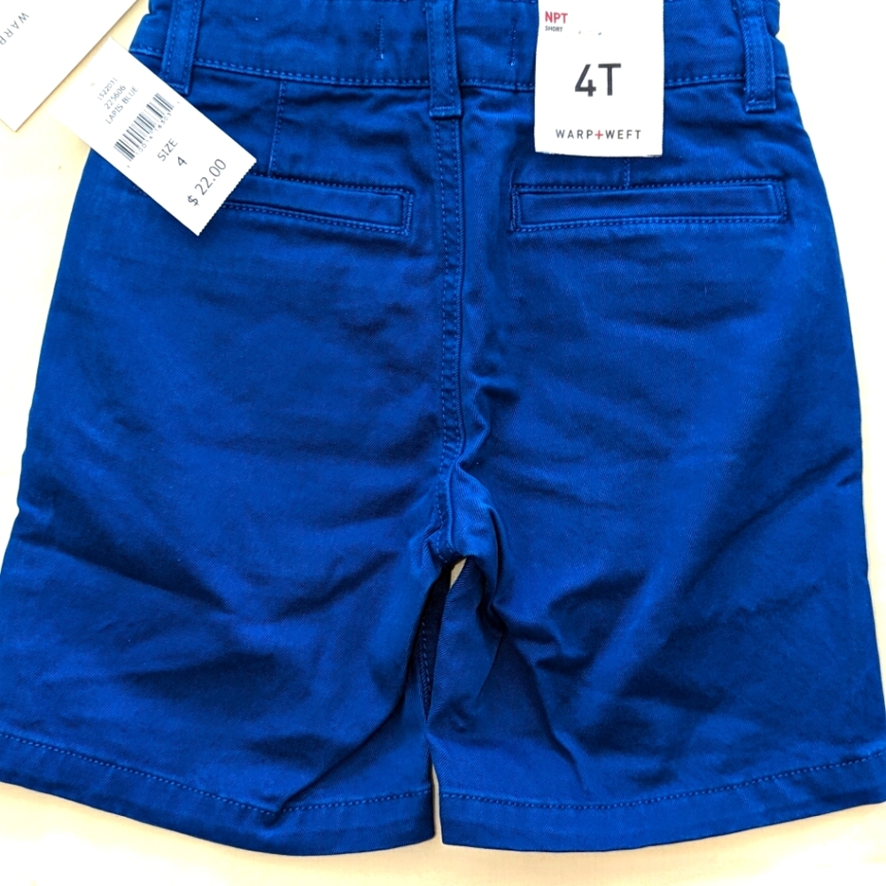 Warp + Weft / NPT - Shorts/ Blue/ Size 4